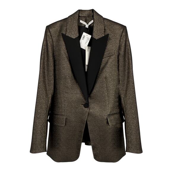 VERONICA BEARD Ashburn Dickey Jacket Blazer in Bronze 8|M - Picture 1 of 11